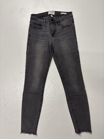 FRAME Denim Skinny Jeans Gr. 25 grau