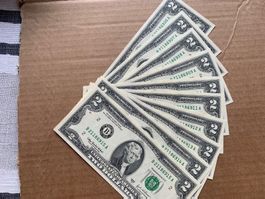 U.S.A. 10 X 2$ 2003 -aufeinanderefolge Nummern-Stempelfrisch