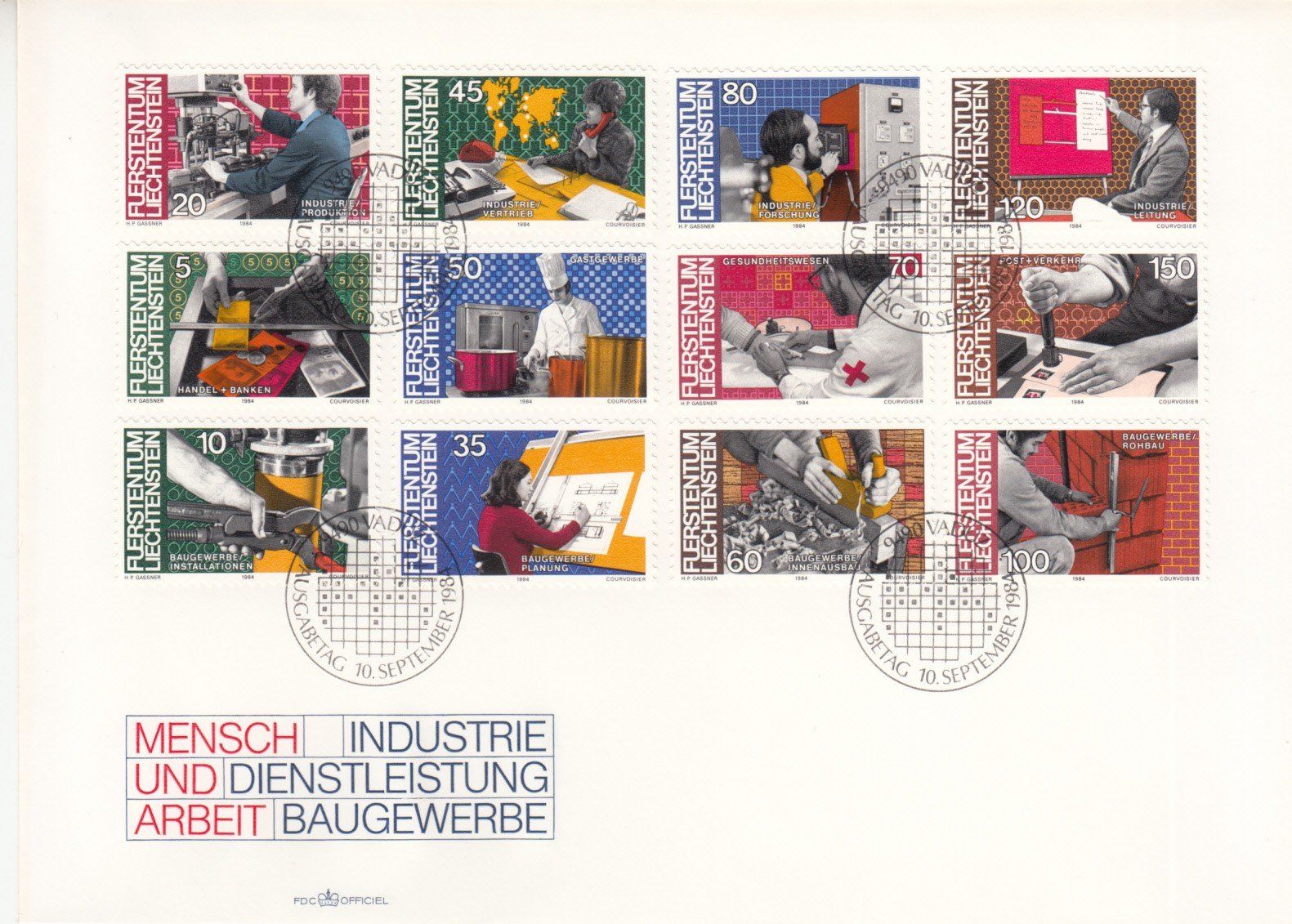 Tous les timbres: LBK 788 - 799 FDC – D'occasion à Bürglen TG par StampGraf