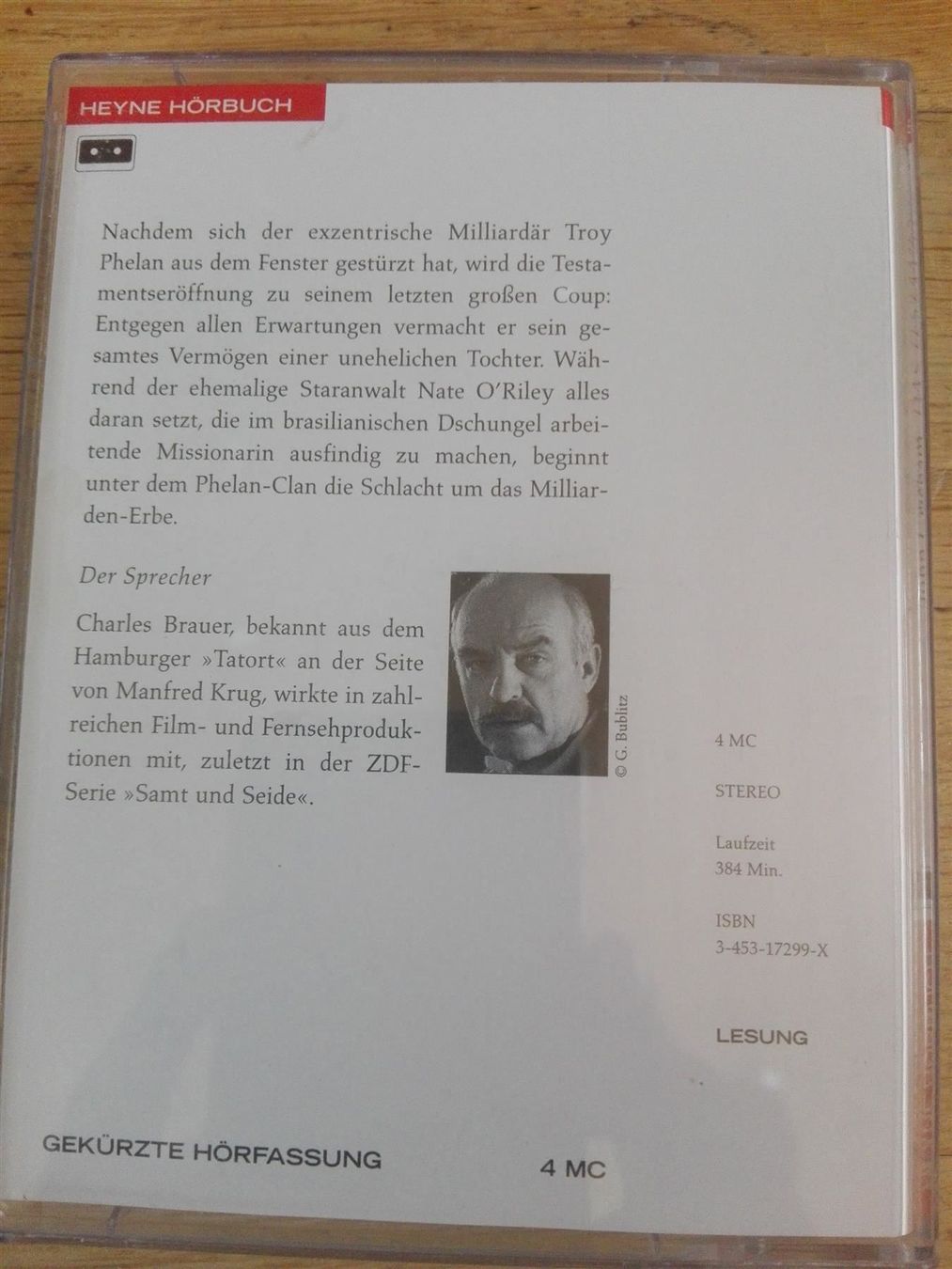 Kompaktkassetten: John Grisham: Das Testament   (4-MCs) – Gebraucht aus St. Gallen von elk2021 2