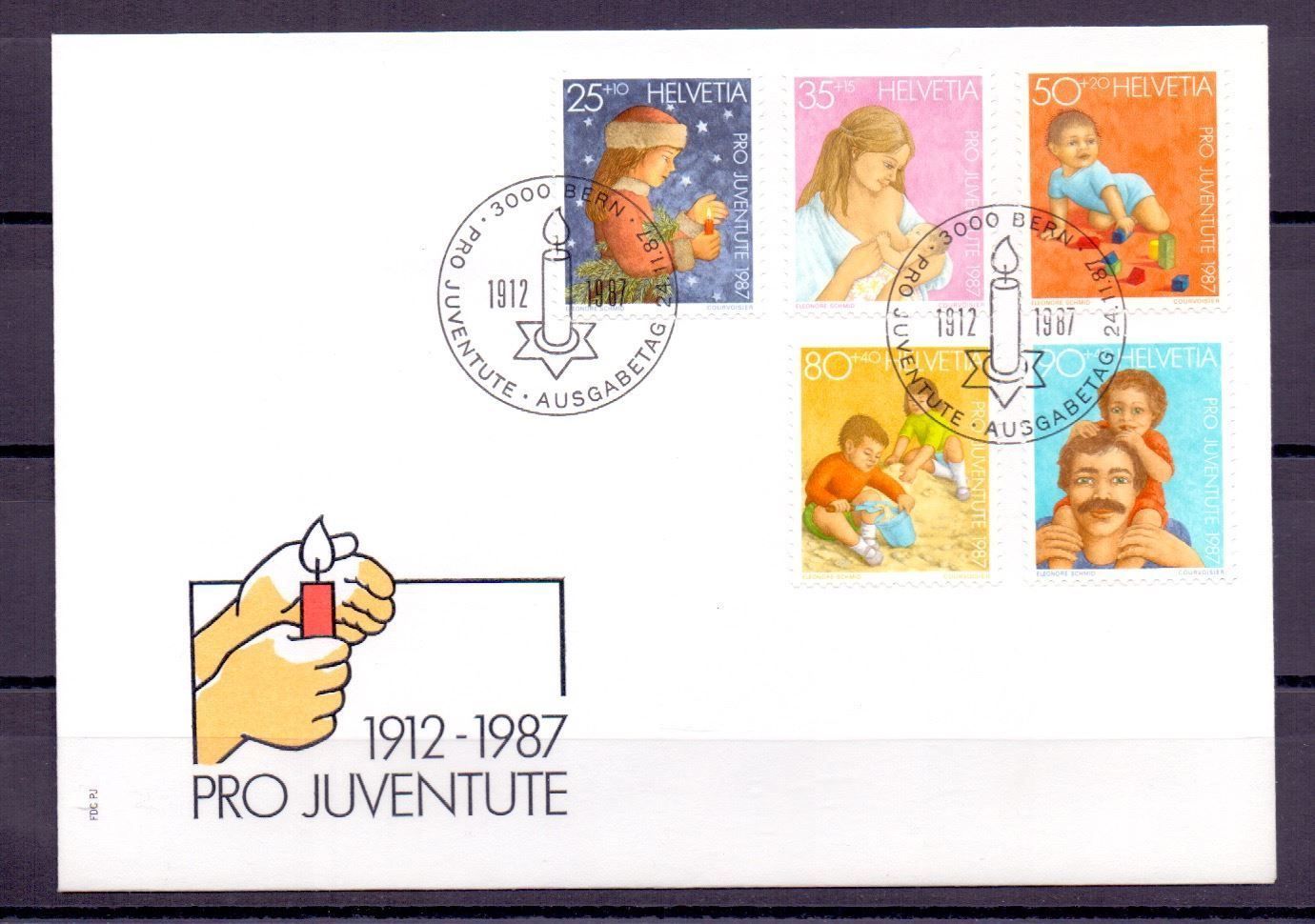 Tutti i francobolli: Pro Juventute  Satz 1987 – Usato da Koblenz venduto da Markenhimmel