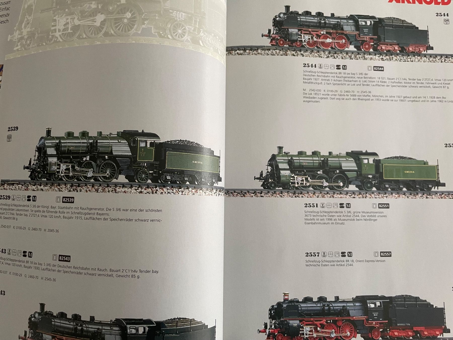 Arnold Modelleisenbahnen: ARNOLD Modelleisenbahn 1999 / 2000 – Gebraucht aus Rorschach von Karotten 3