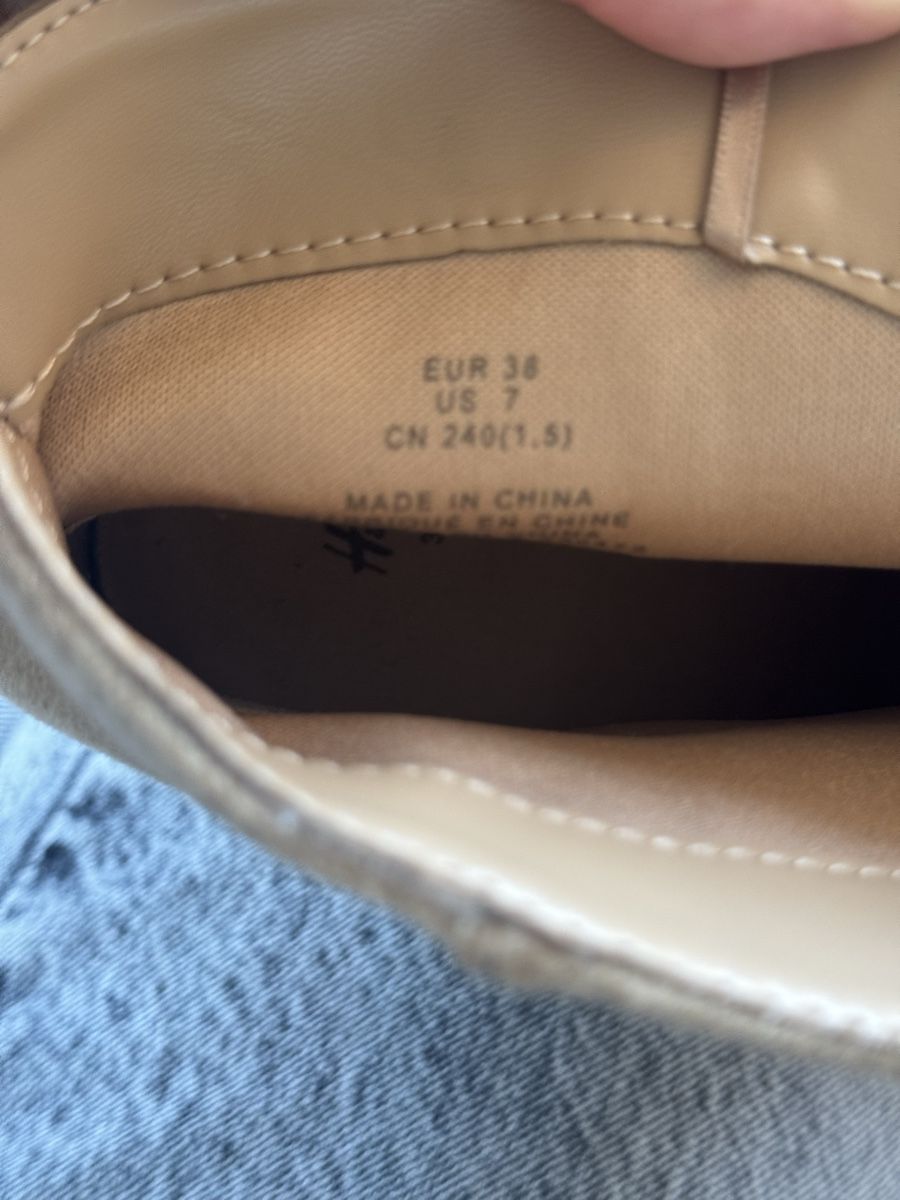 H&M Scarpe da donna: H&M Boots Stiefeletten in Beige Gr. 38 – Nuovo (secondo la descrizione) da Altendorf venduto da PiaLang 4