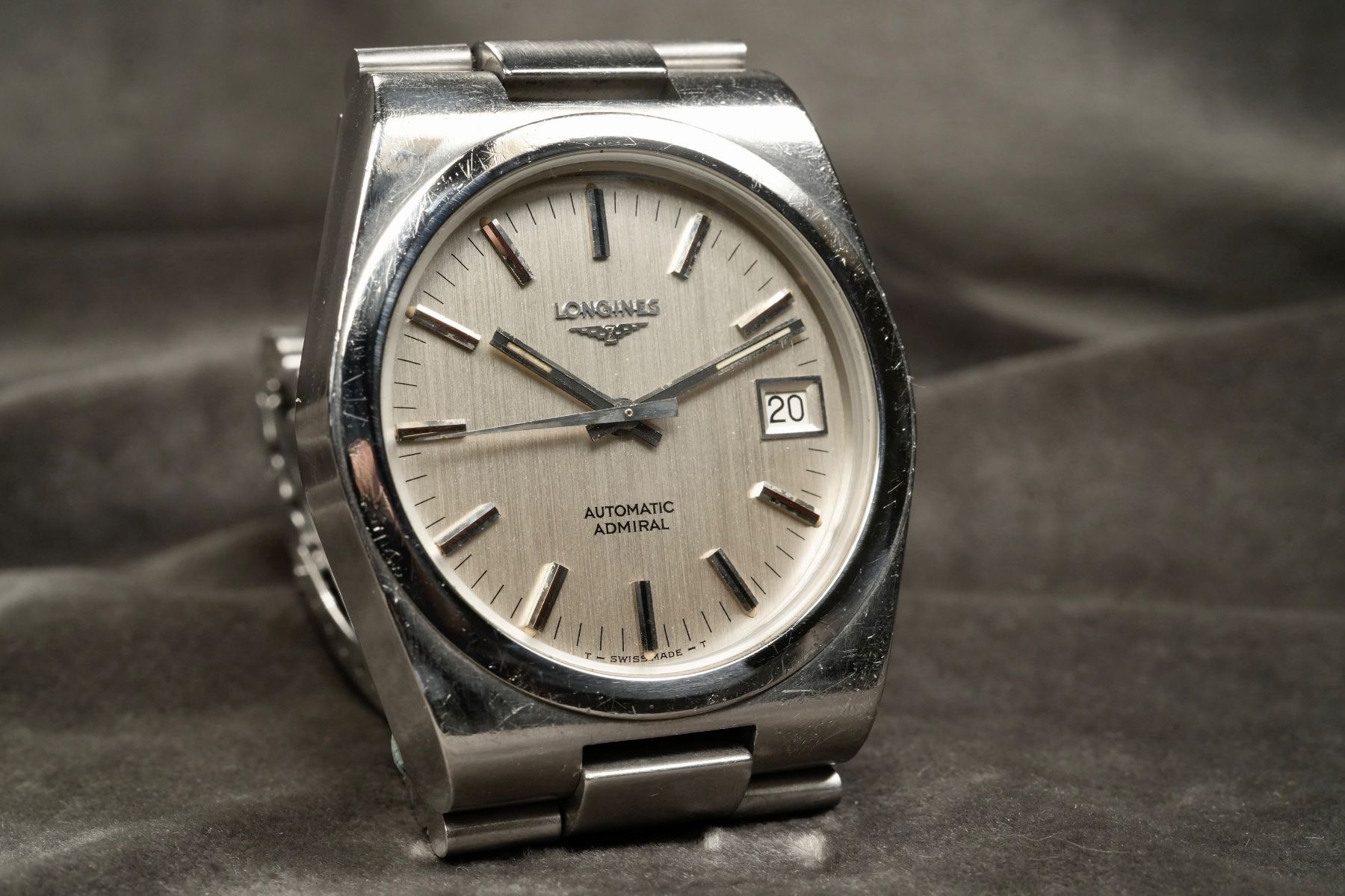 Longines Orologi: Longines - Admiral Automatic Ref. 23232 Original 1974 Steel – Usato da Morcote venduto da chronoservice 2