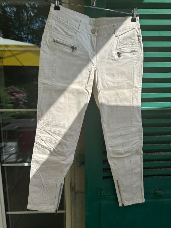 CAMBIO Jeans naturweiss Gr 38