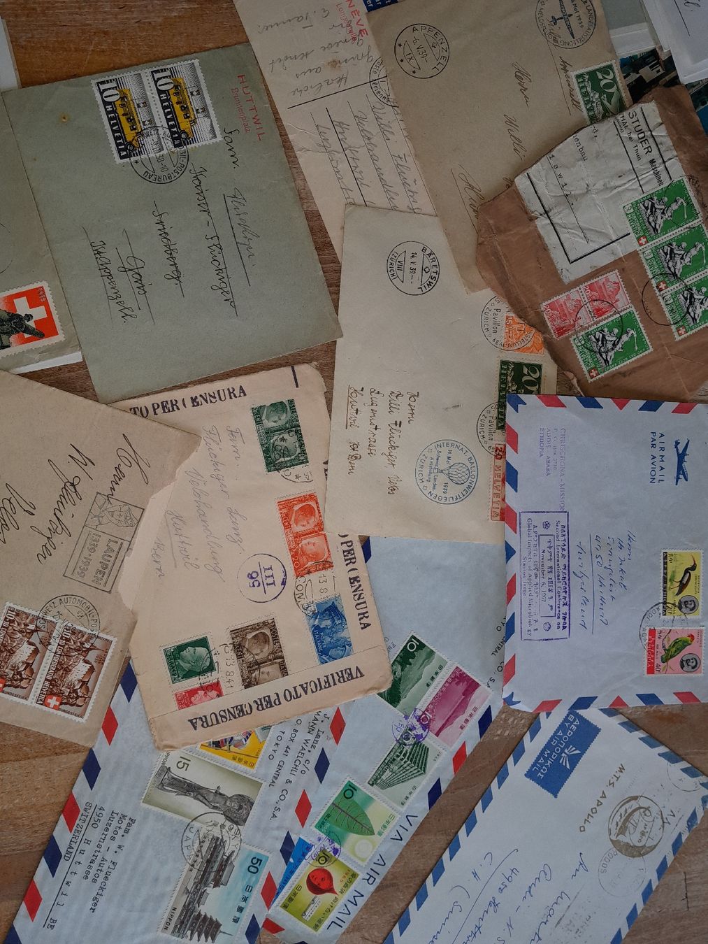 Alle Briefmarken: Brief-Marken-Sammlung – Gebraucht aus huttwil von Mfeilenhauer 3