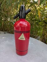 Heimsyphon Soda Syphon Flasche rot Vintage midcentury