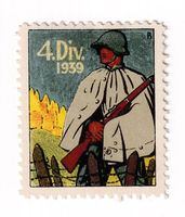 Soldaten Briefmarke