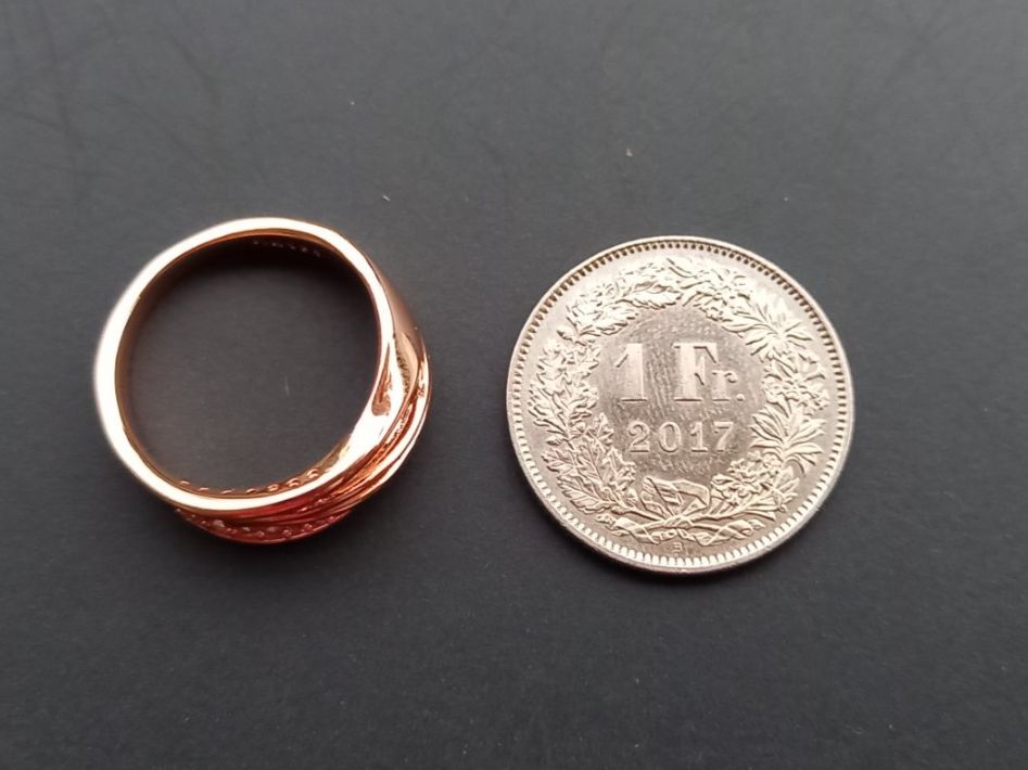 Anelli: Vergoldet Ring, Grösse 7 (54) – Usato da St-Prex venduto da big_c6bb 2