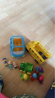 Cocomelon set Postauto, zug und Auto 
