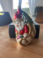 Weihnachtsschmuck Weihnachtsmann Glas gebraucht