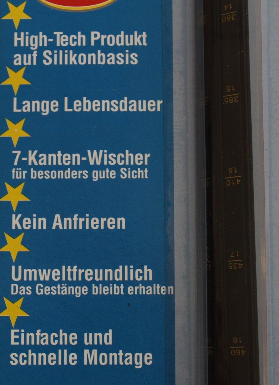 Alle Autoersatzteile: 4 Ersatz-Scheibenwischergummis universal – Neu (gemäss Beschreibung) aus Steinhausen von hschaefer 1