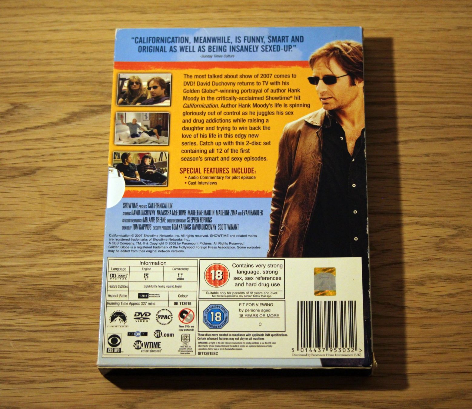 Alle DVDs: Californication - The First Season - UK – Gebraucht aus Münchenbuchsee von Chaoo 1