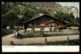 AK Meiringen, Bernerhaus, Ortspartie
