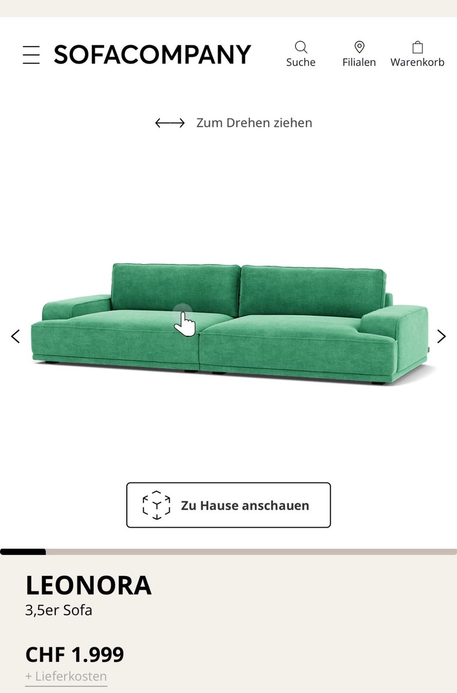 Sofas: Sofacompany Design Sofa Leonora – Gebraucht aus Laupen BE von Lisafurby 8