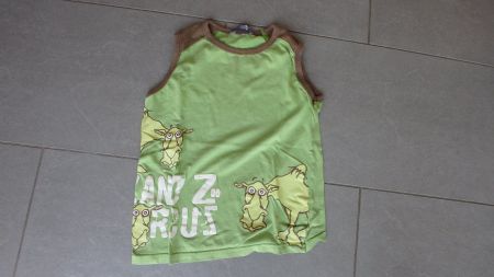 Ärmelloses T-Shirt Gr 128 von H&M