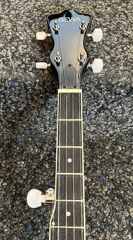 Strumenti musicali: Banjo GEWA 5-String Sunburst High Gloss with Case – Usato da Morges venduto da GvnMusic 5