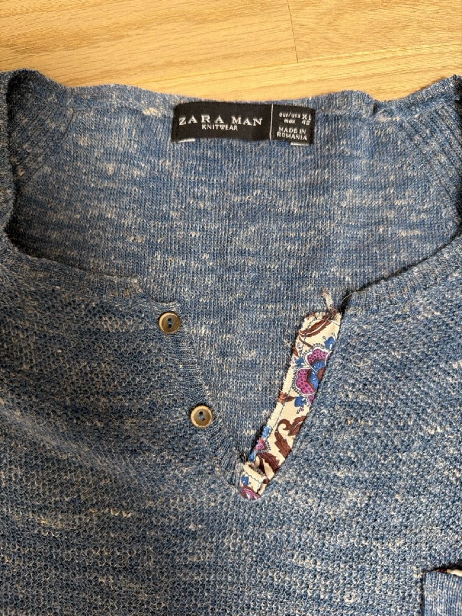 Lotti di vestiti: Herren Weste YVES & Sommerpulli Zara XL – Usato da Ennetbaden venduto da Katiusia 2