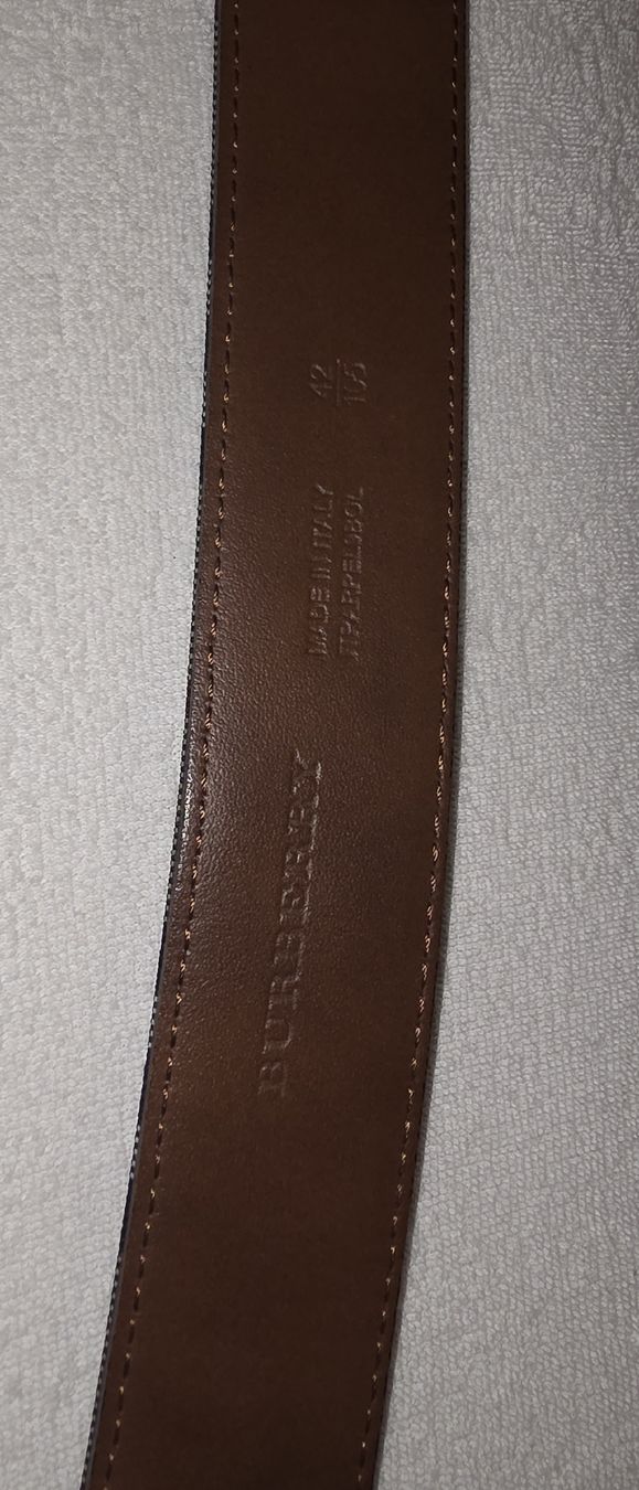 Burberry Gürtel: Burberry Gürtel, Grösse 42 / 105cm – Gebraucht aus Meilen von simonio13 5