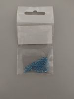 Swarovski Perlen Perles Beads Doppelkegel Aquamarin 36 Stück