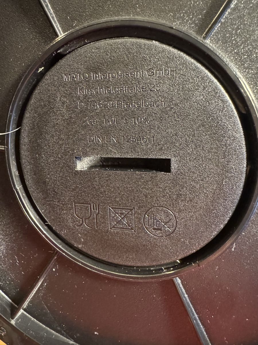 Caraffe: Isolierkanne, 1 Liter, neuwertig – Nuovo (secondo la descrizione) da Cham venduto da matap1 3