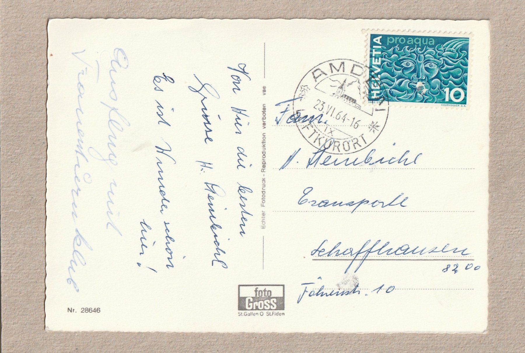 Cartes postales: Ansichtskarte Amden Leistkamm Kapf – D'occasion à Würenlingen par wetroki 1