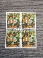 Briefmarken Serie Pro Juventute 1989 4 Stück