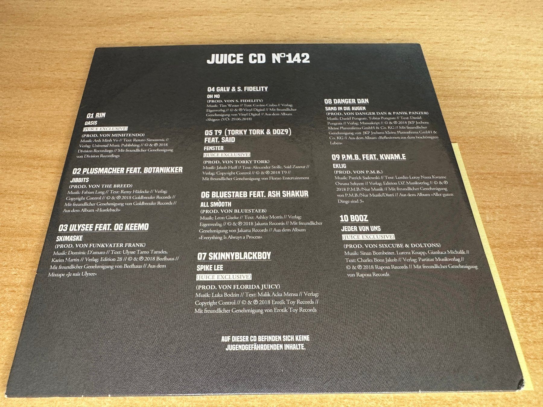 CD: Various – Juice CD No. 142 – Usato da Rikon im Tösstal venduto da Alpenmutz 1