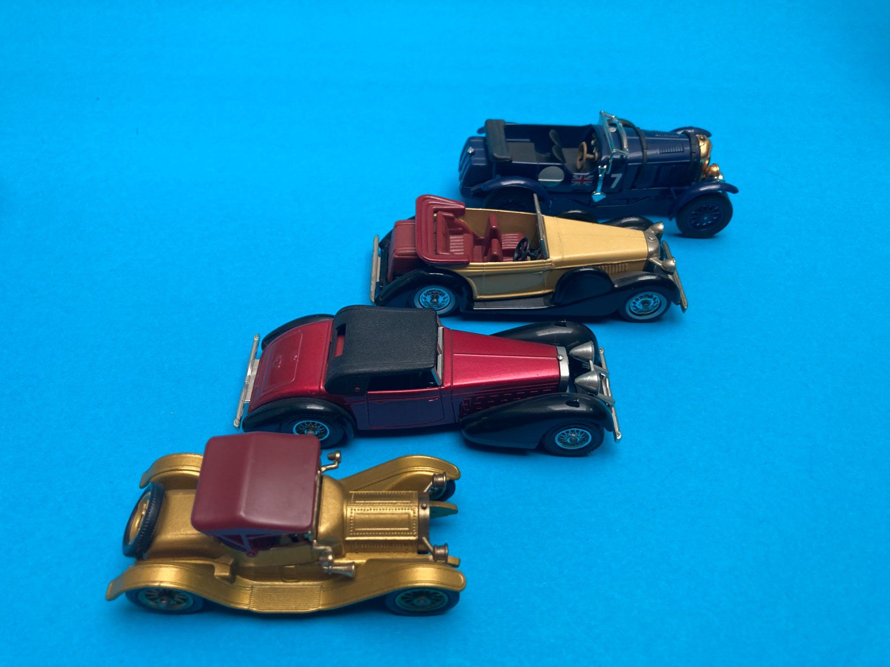 Matchbox Modellini d'auto: Vier Matchbox Oldtimer Modellautos aus Metall – Usato da Basel venduto da mar_b59g 2