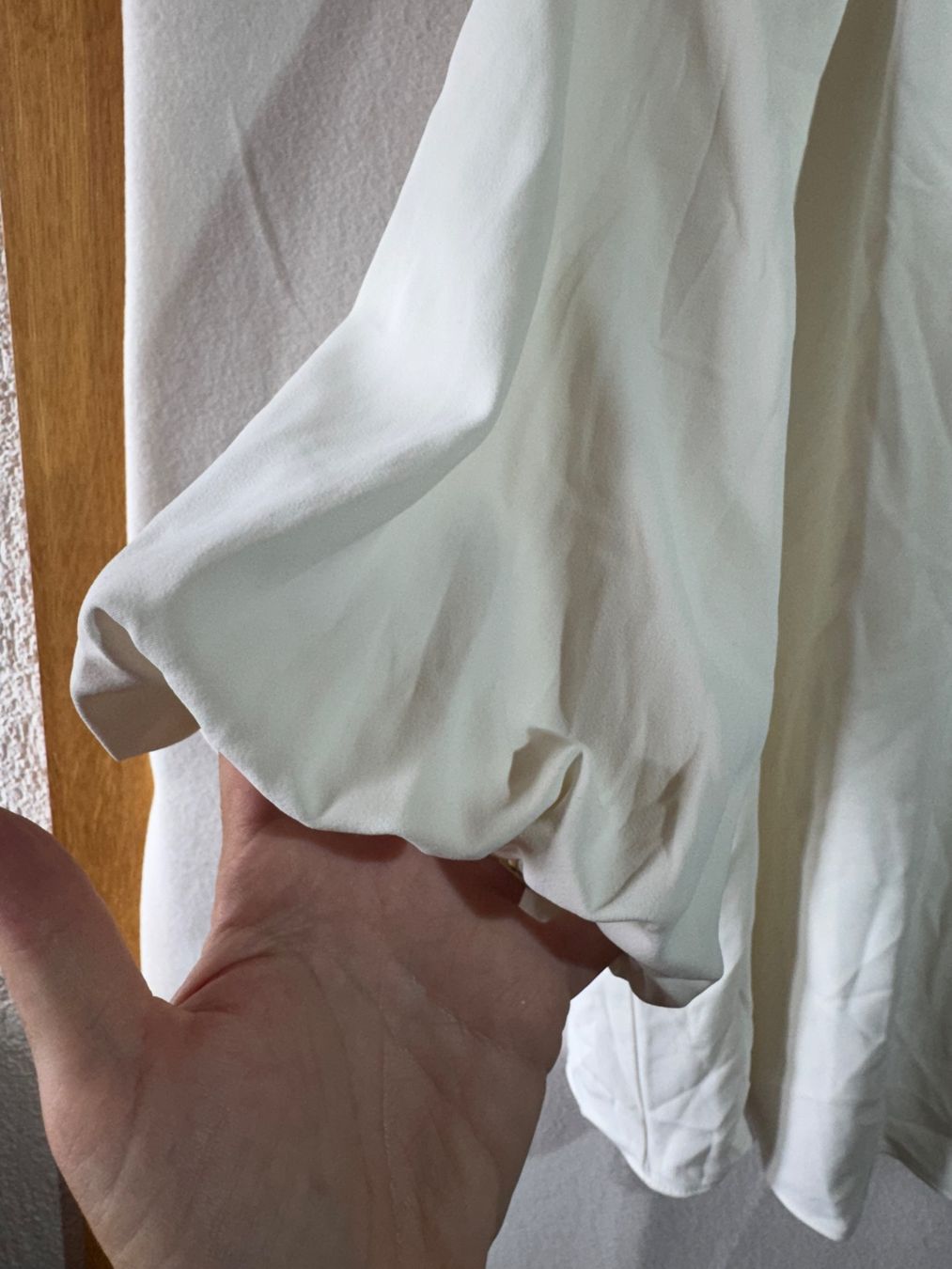 H&M Camicette: Weisse Bluse von H&M Gr. L – Usato da Grosswangen venduto da SALE_SALE_SALE 1