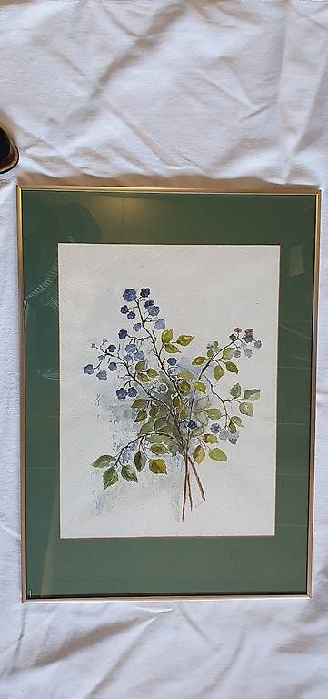 Poster & Bilder: Blumenbild von Rosmarie Steffen – Gebraucht aus Basel von storchenricardo