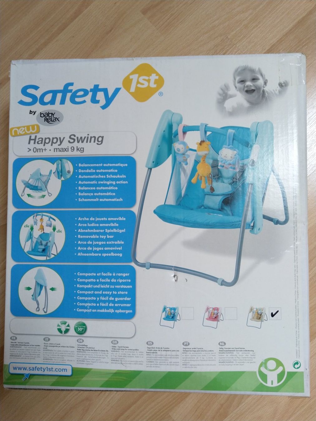 Sdraiette & Sdraiette a dondolo: Transat pour bébé Baby relax – Usato da Gland venduto da Coyotte 2