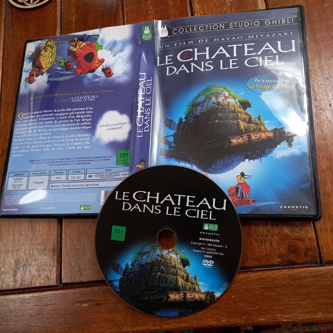Tutti i DVDs: Le château dans le ciel  – Usato da St-Cergue venduto da VeganWarrior