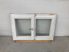 Altes Fenster für Dekoration geeignet