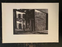 Toller Original Holzschnitt - Aldo Patochi