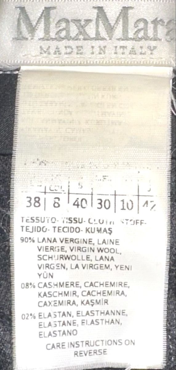 Max Mara Hosen: MAX MARA HOSE GR. 38 WOLLE  – Gebraucht aus Unteraegeri von MH203 8