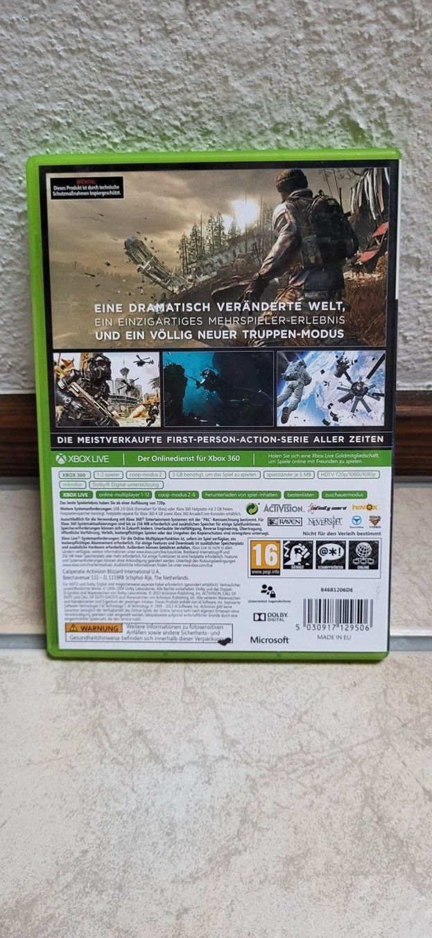 Microsoft Spiele: Xbox 360 - Call of Duty Ghosts – Gebraucht aus Münsingen von Heroism2010 1