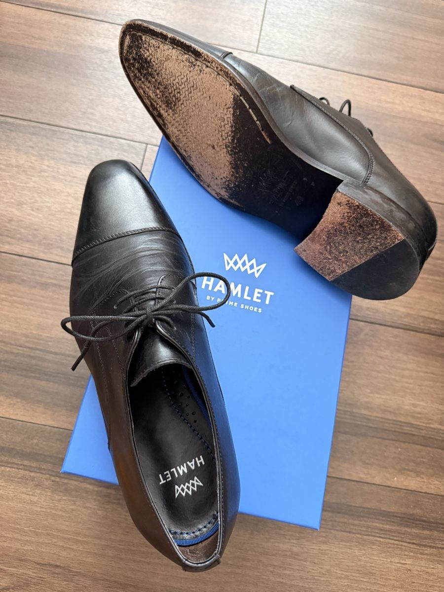Herrenschuhe: Herrenschuh schwarz Grösse 44 – Gebraucht aus Gisikon von lila.libelle 1