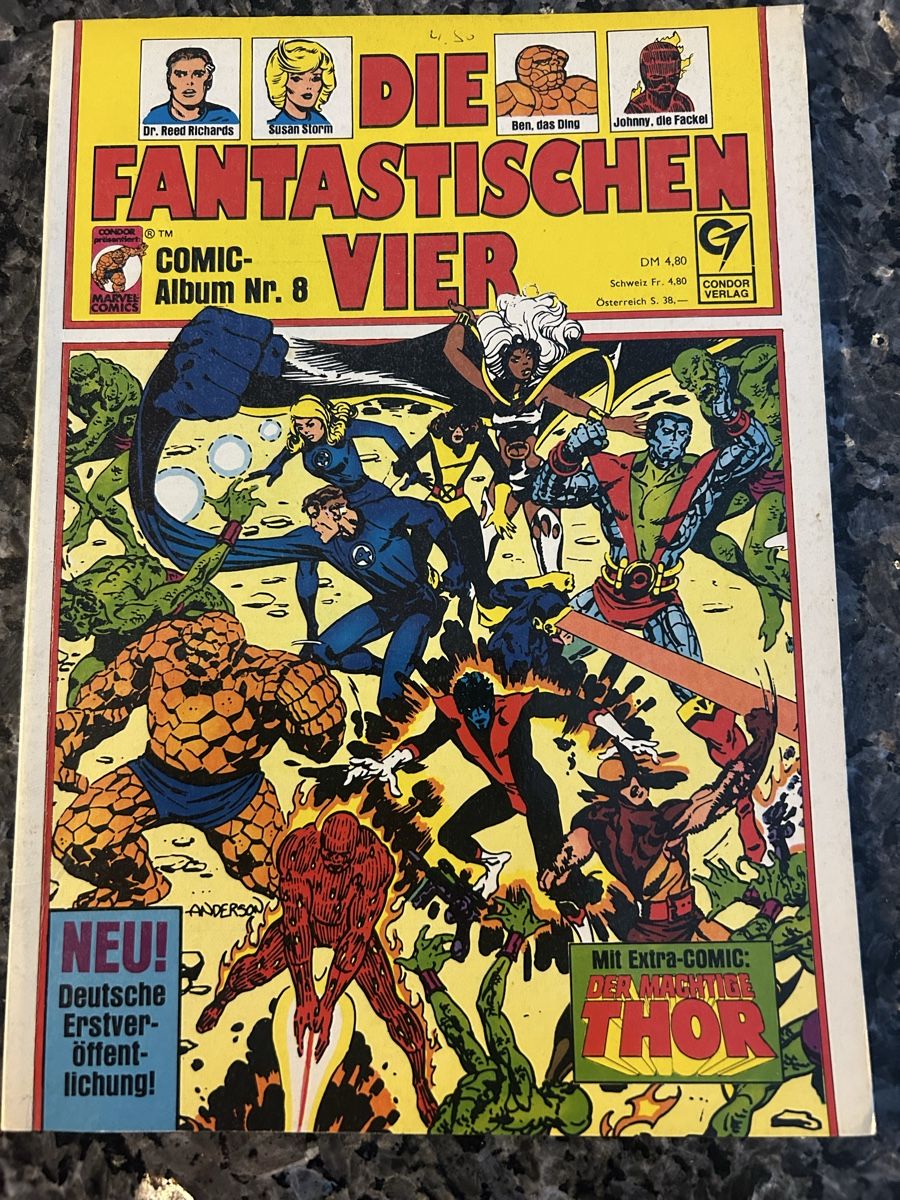 BD: Die fantastischen vier Comic 1983 – D'occasion à Winterthur par stella67