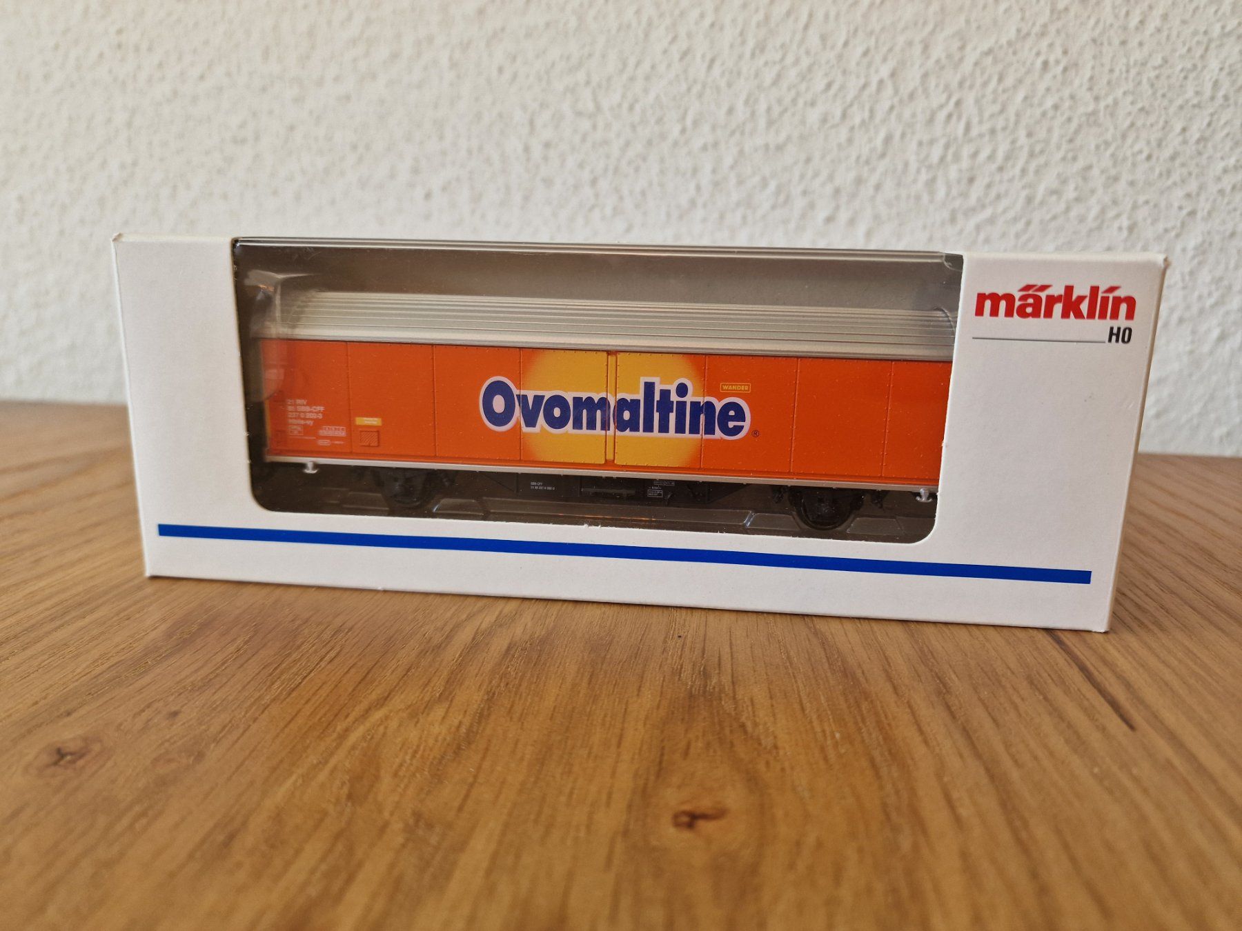 Märklin Modellini di ferrovie: SBB Ovomaltine Güterwagen H0 – Usato da Matten b. Interlaken venduto da lor_hr9w 5