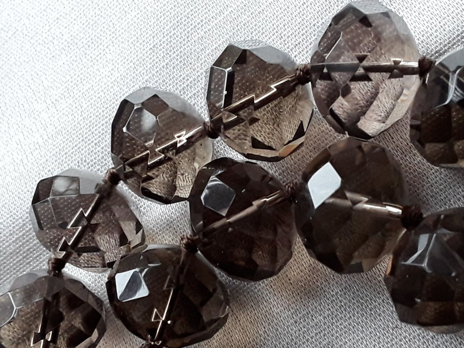 Catenine: Exclusives facettiertes RAUCH Quarz Collier – Usato da Zürich venduto da Aleick 6