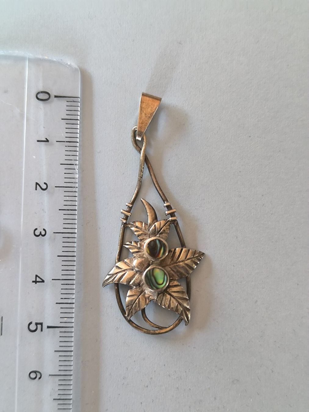 Anhänger: Silber 925 Anhänger mit Abalone – Gebraucht aus Schaffhausen von gab_v5qf 1