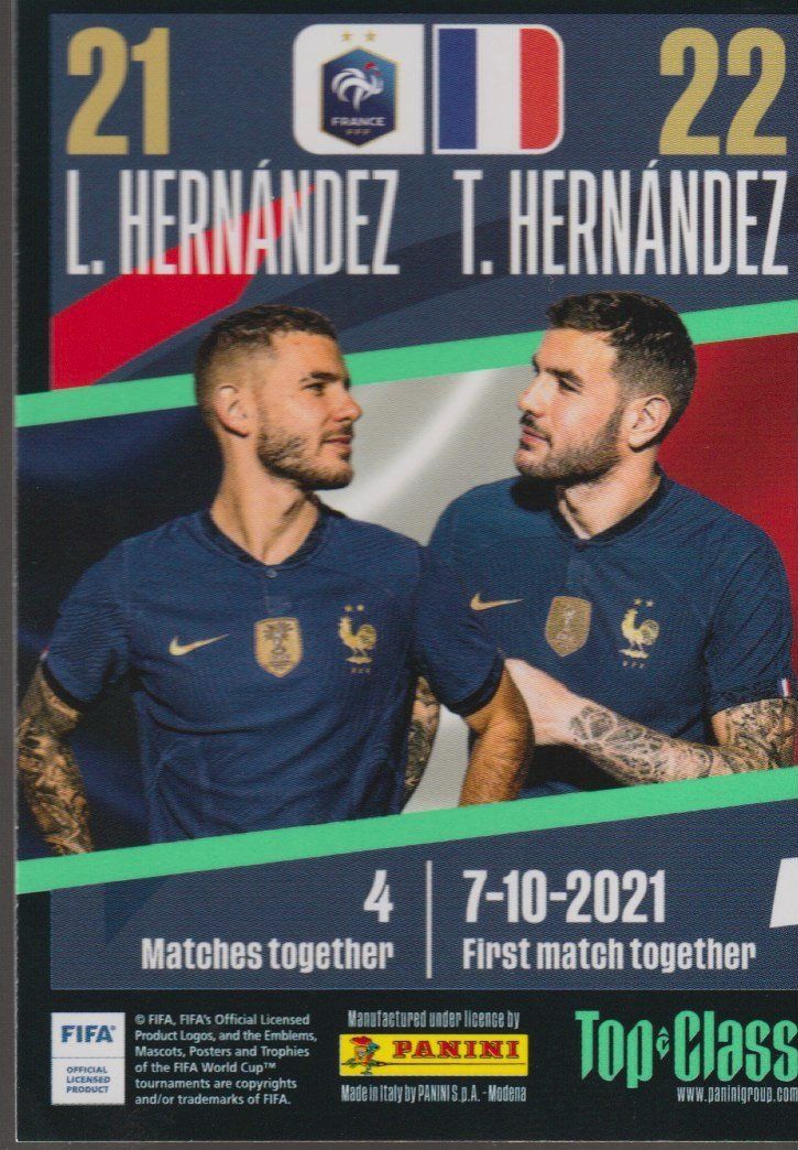 Panini Carte collezionabili: PANINI TOP CLASS 23 Sinergry Card FOIL 222 HERNANDEZ – Nuovo (secondo la descrizione) da Vezia venduto da Aquarius_Age 1