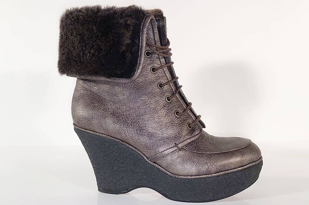 Navyboot Scarpe da donna: Navyboot Winterschuhe Stiefeletten braun Gr. 41 – Usato da Ballwil venduto da ClassicGallery