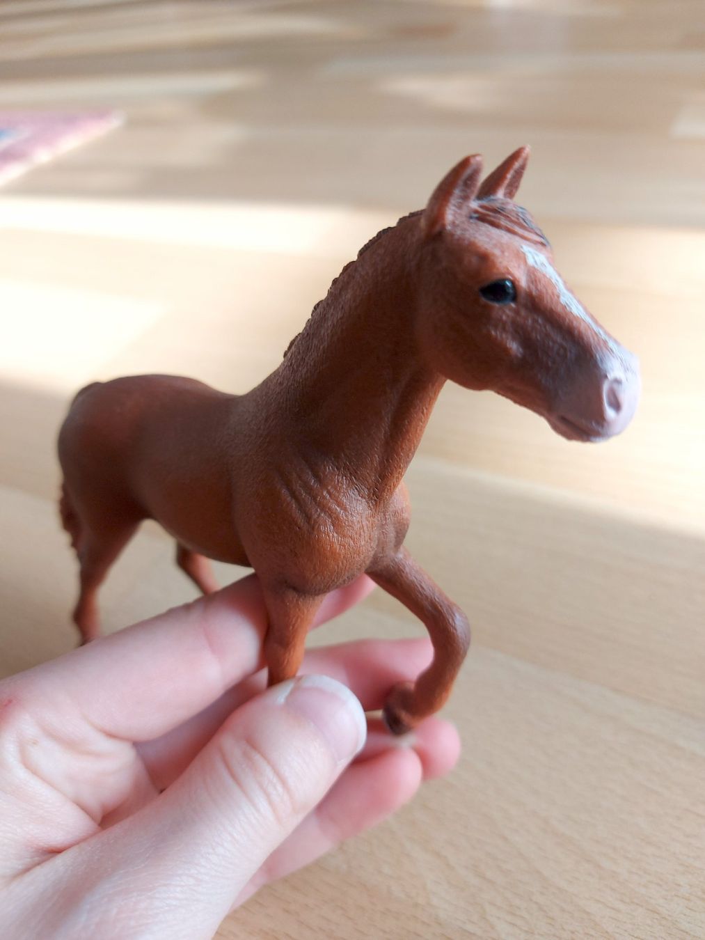 Schleich Figuren: Schleich Pferdefigur fuchsfarben – Neu (gemäss Beschreibung) aus Rupperswil von mir_7vfc