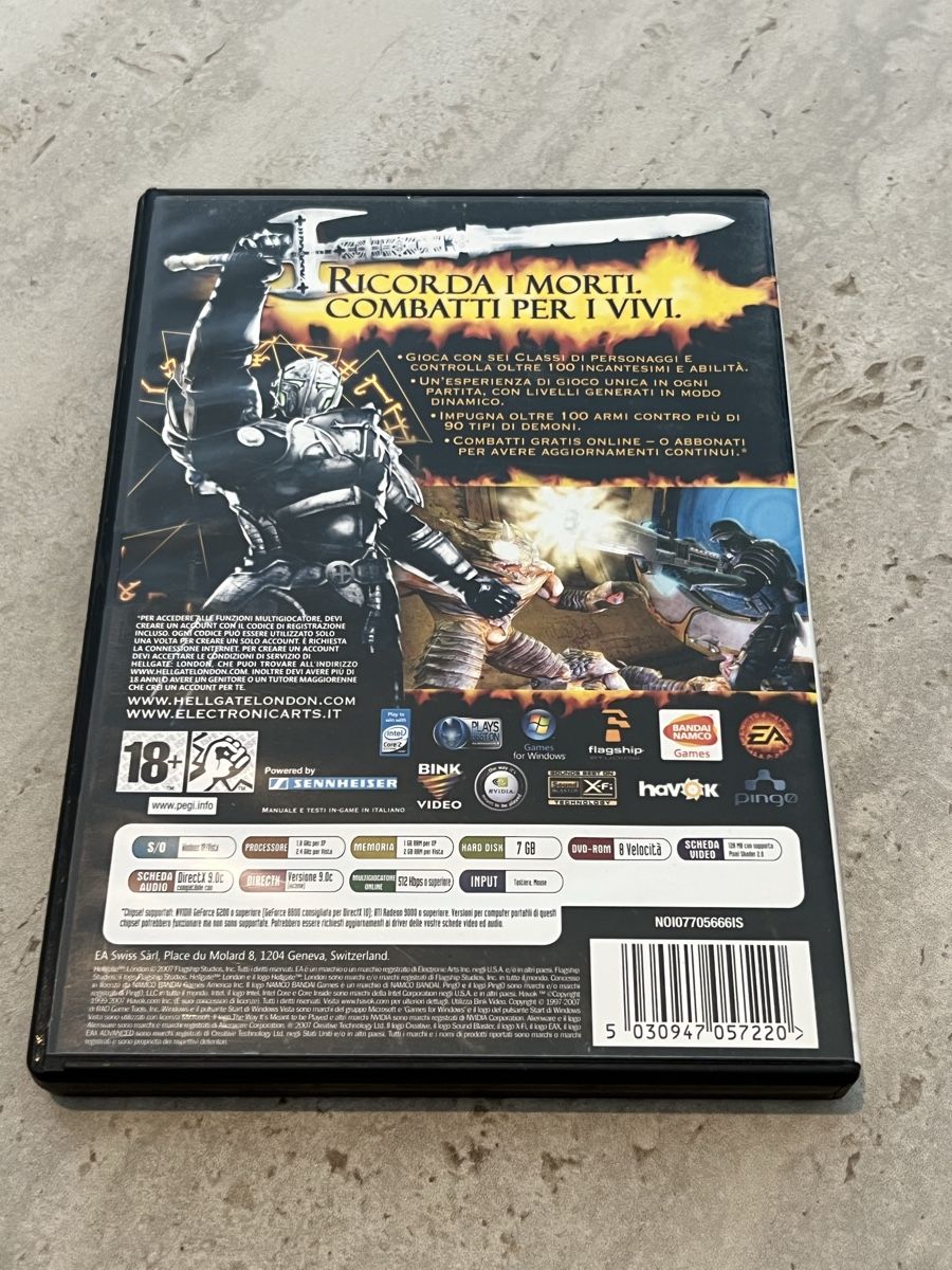 Giochi: Hellgate London PC DVD Komplett mit Handbuch Games for Windo – Usato da Muralto venduto da dan_pf8r 1