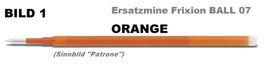 Pilot ERSATZMINE Refill ** Frixion Ball 07 ** ORANGE