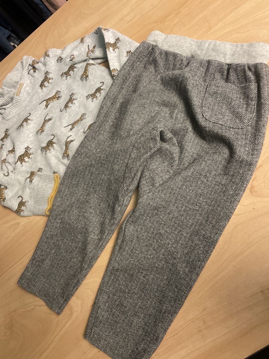 Kleiderpakete & -sets: Süsser Tigerpulli & Hose/Winterset Gr. 92 Smile – Neu (gemäss Beschreibung) aus Obergerlafingen von cabo4 1