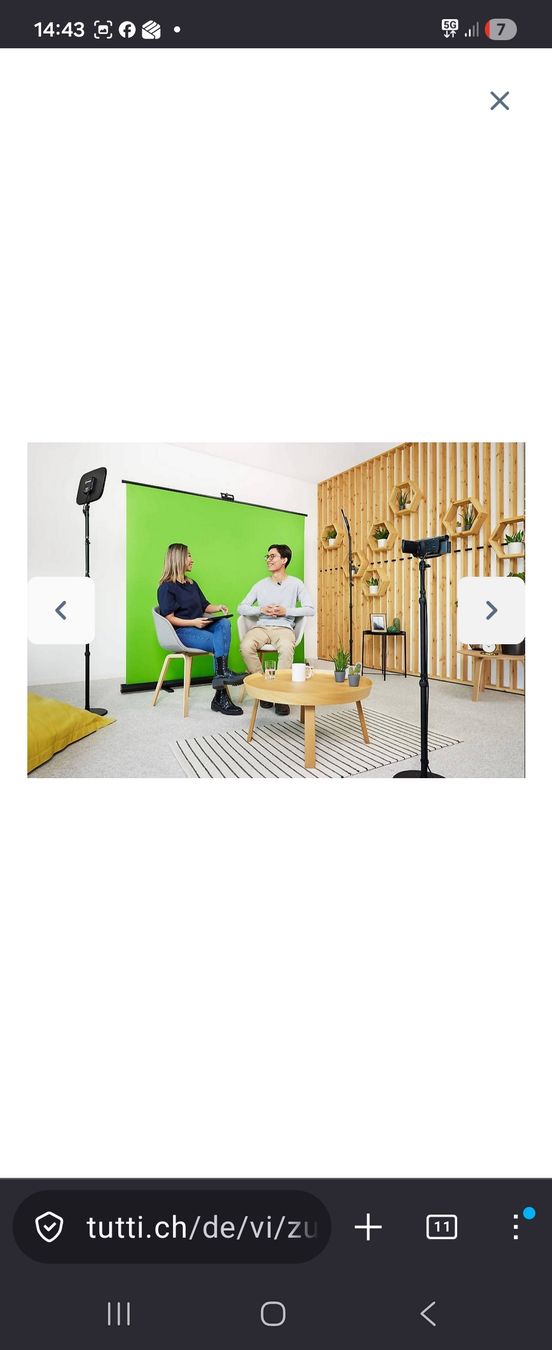 Elgato Altri Accessori: elgato Green Screen 200x150 – Nuovo (secondo la descrizione) da Zürich venduto da Samba77 1