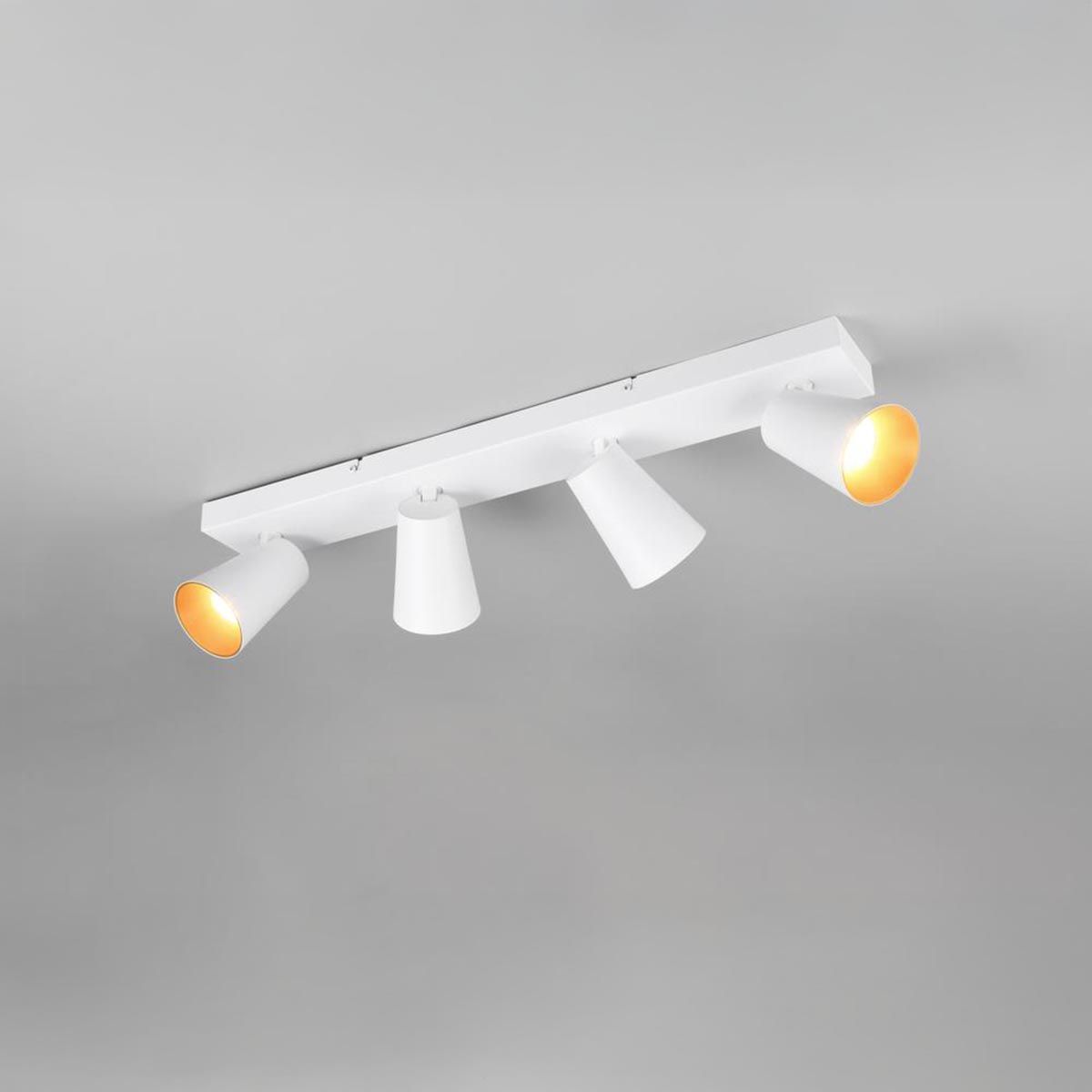 Lampen: Strahler, Weiss, 4 Spots, 64 cm x 9 cm – Neu (gemäss Beschreibung) aus Kreuzlingen von Smart-Light 9